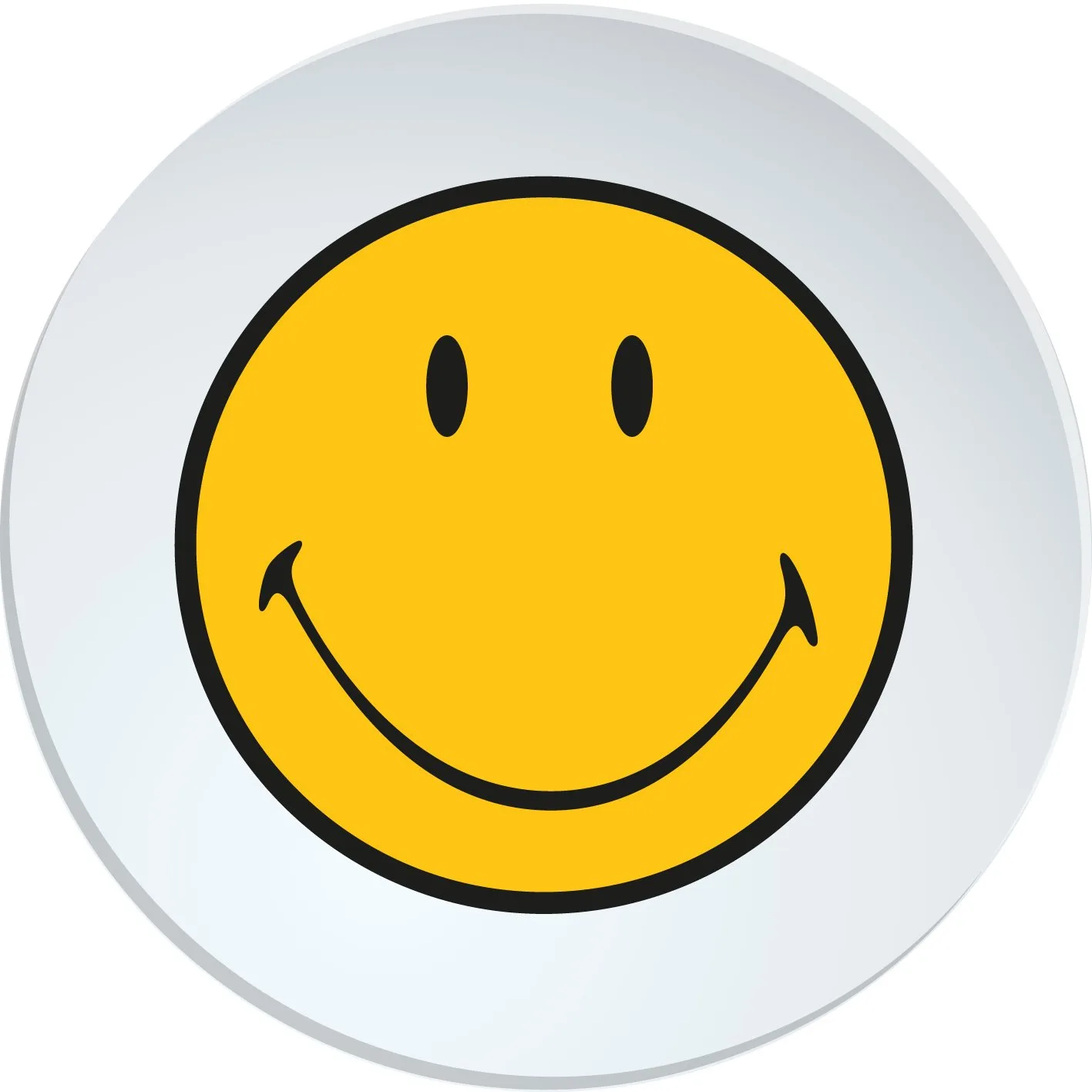 smiley face dinner plate 1