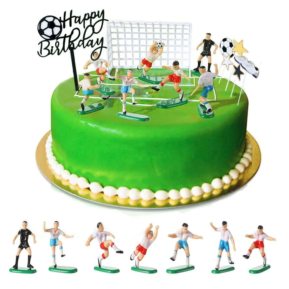 soccer cake topper 1