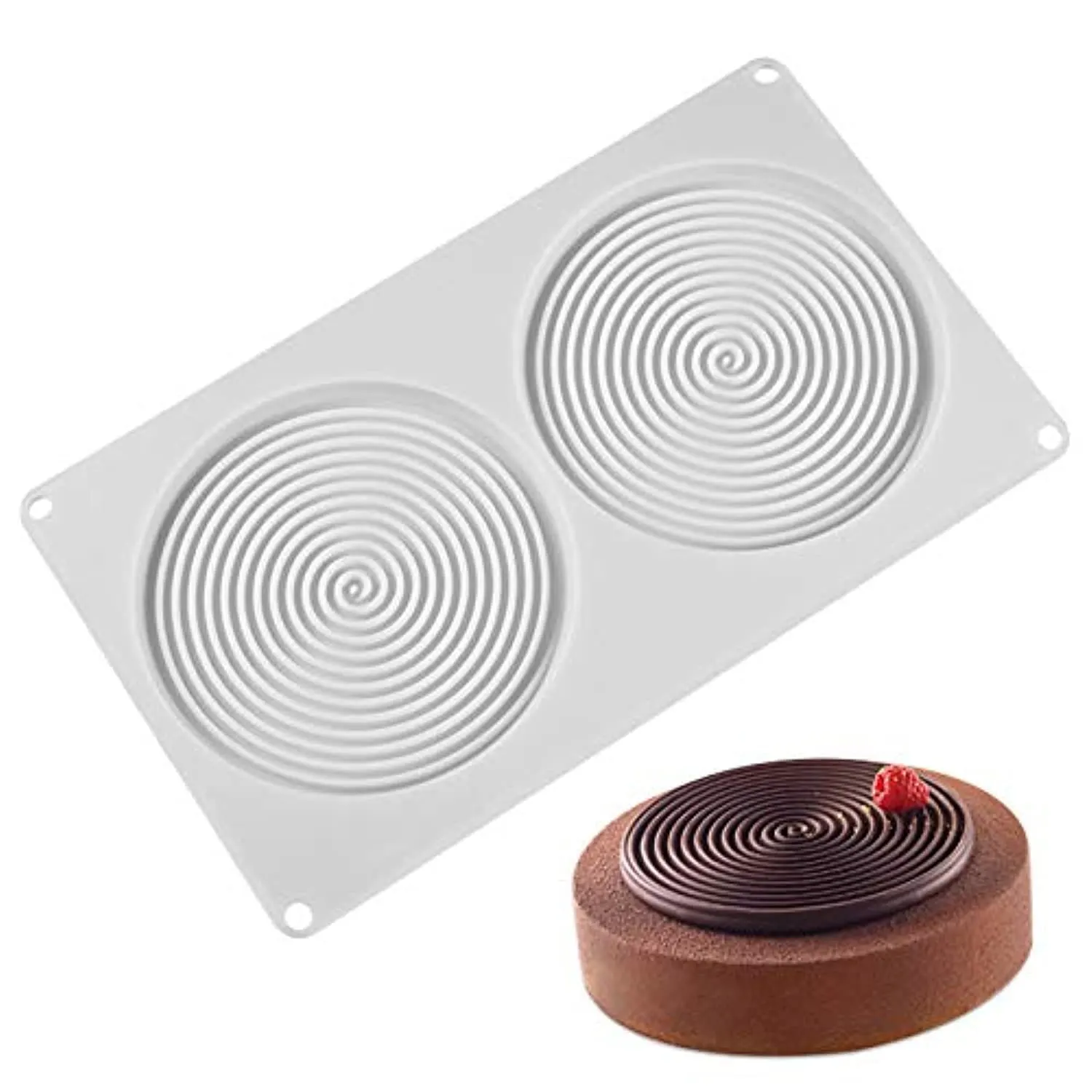 spiral silicone mold 1