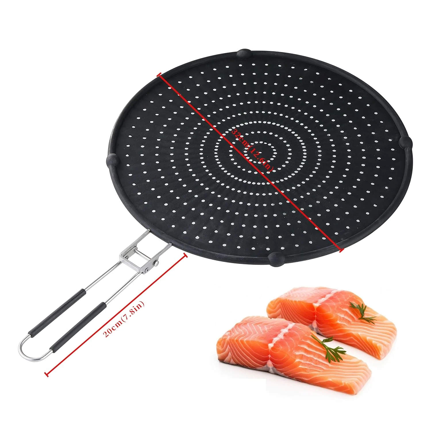 splatter guard frying pan 2