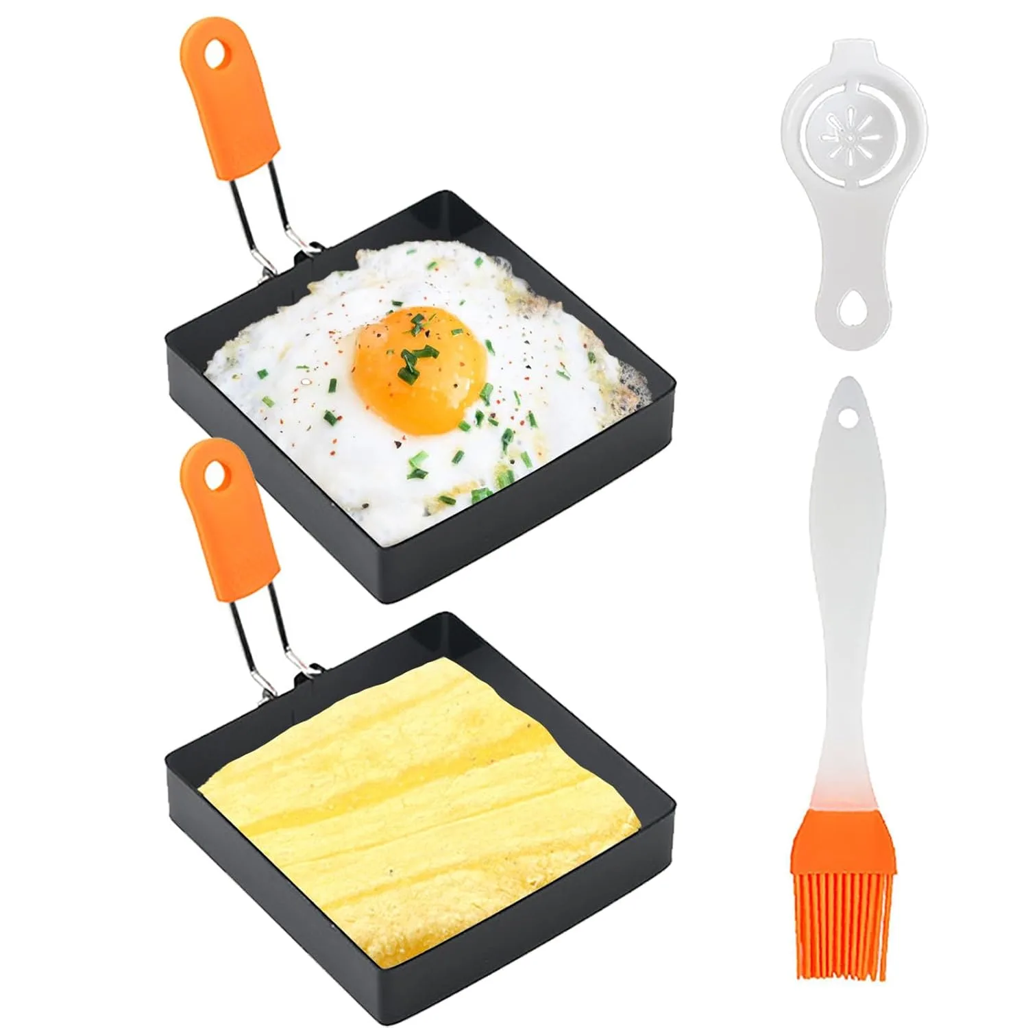 square egg ring nonstick 1