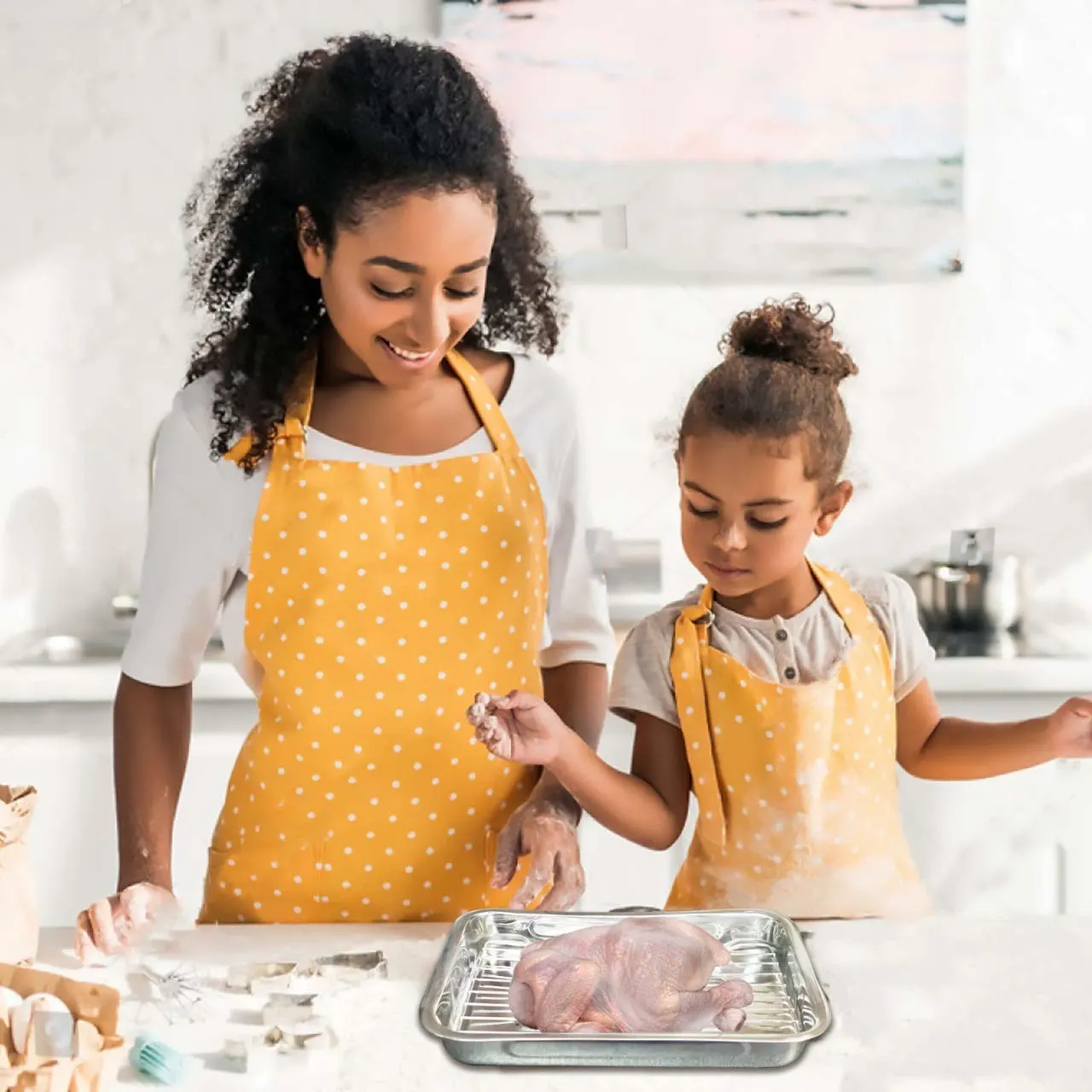 stainless steel baking tray 2