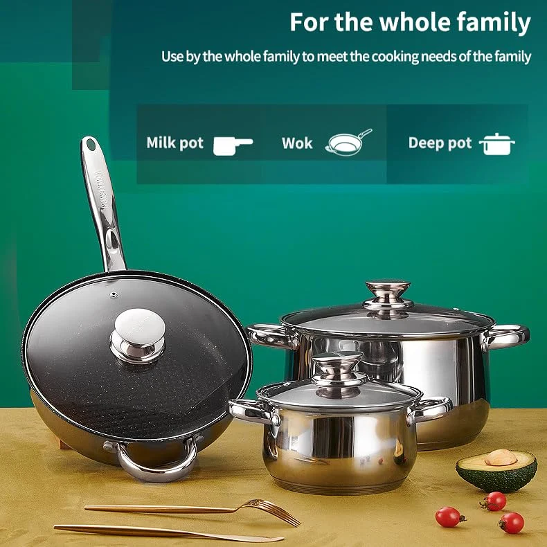stainless steel cookware 2
