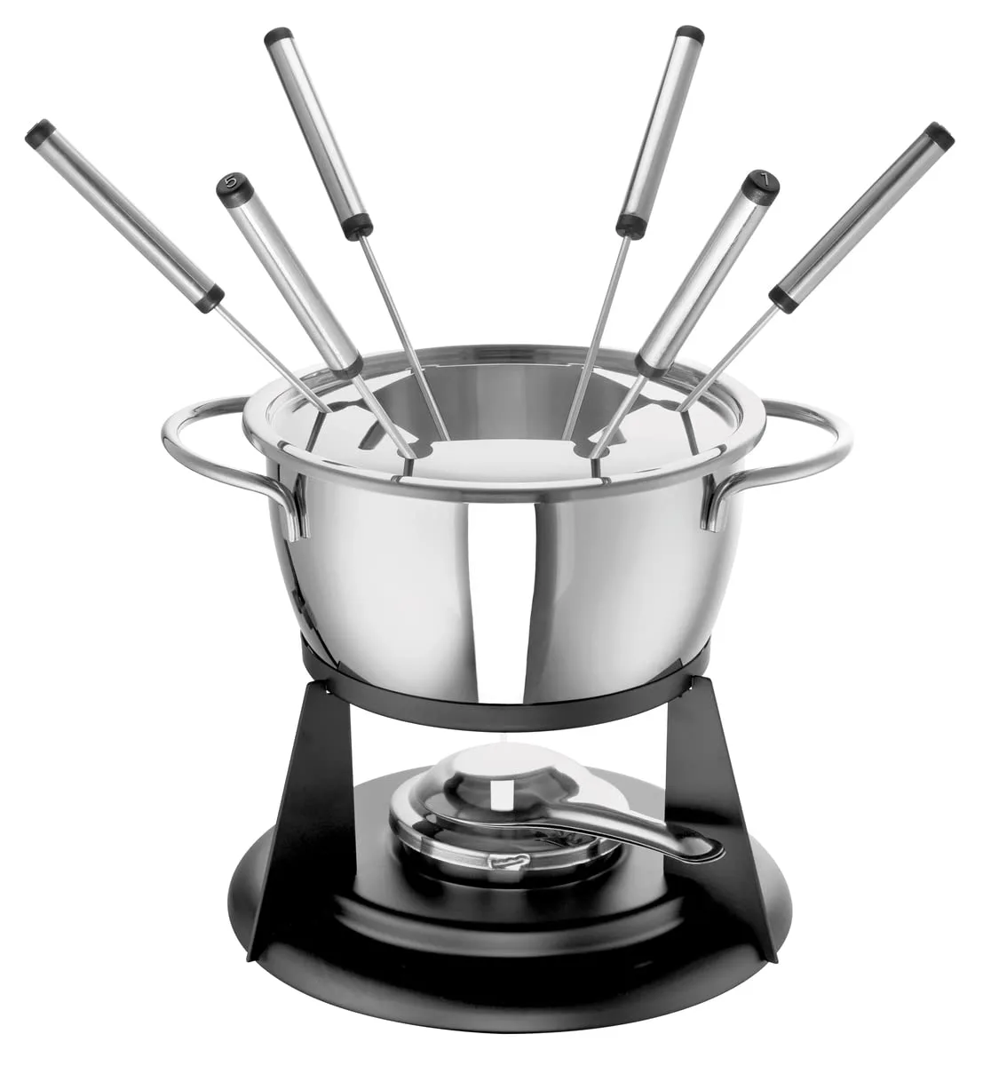 stainless steel fondue pot 1