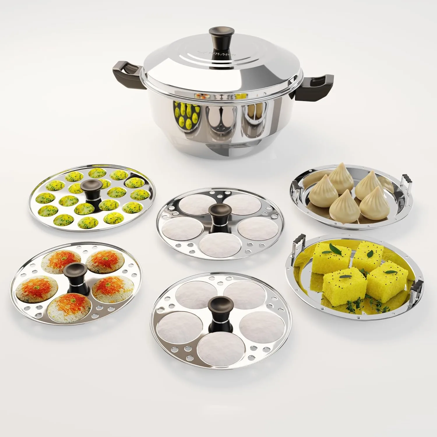stainless steel idli pot 1