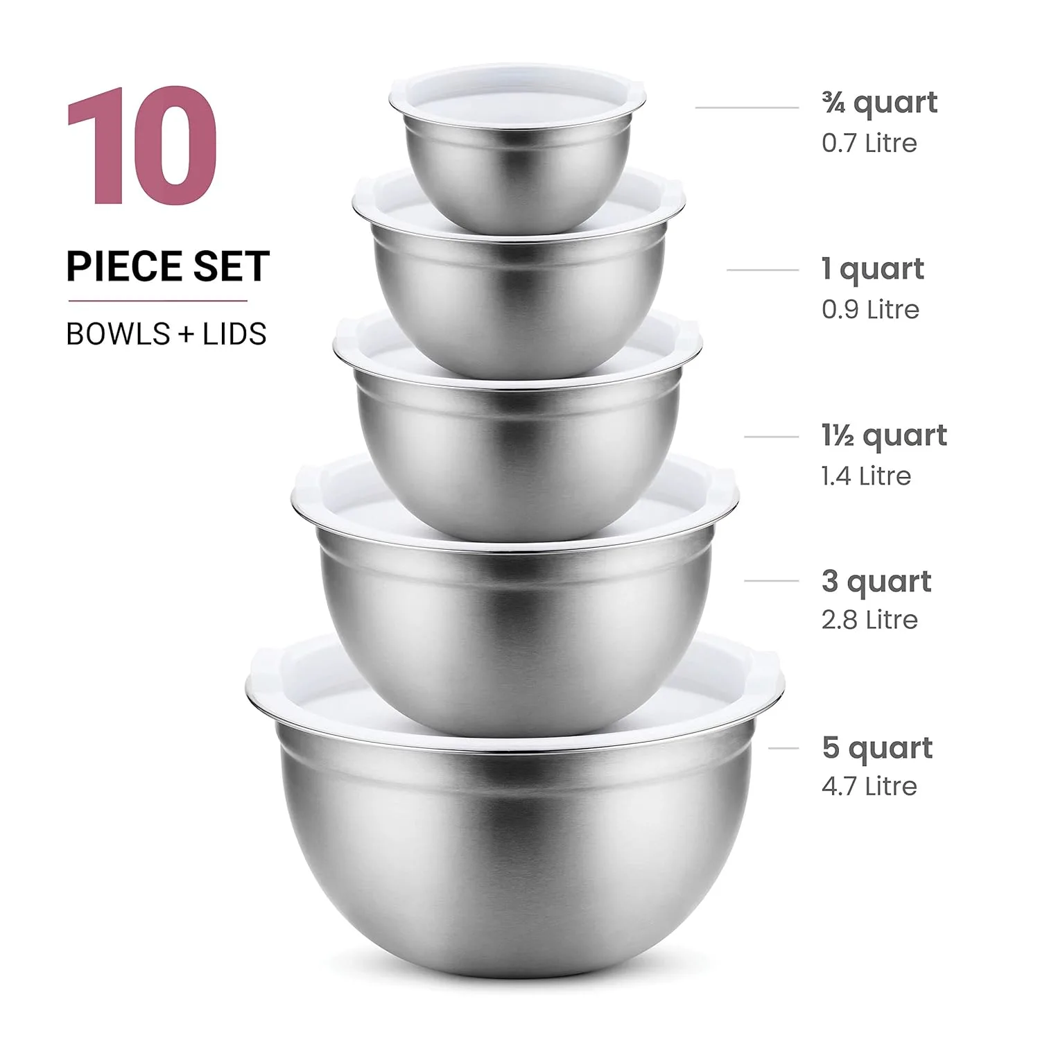 stainless steel mixing bowls 2