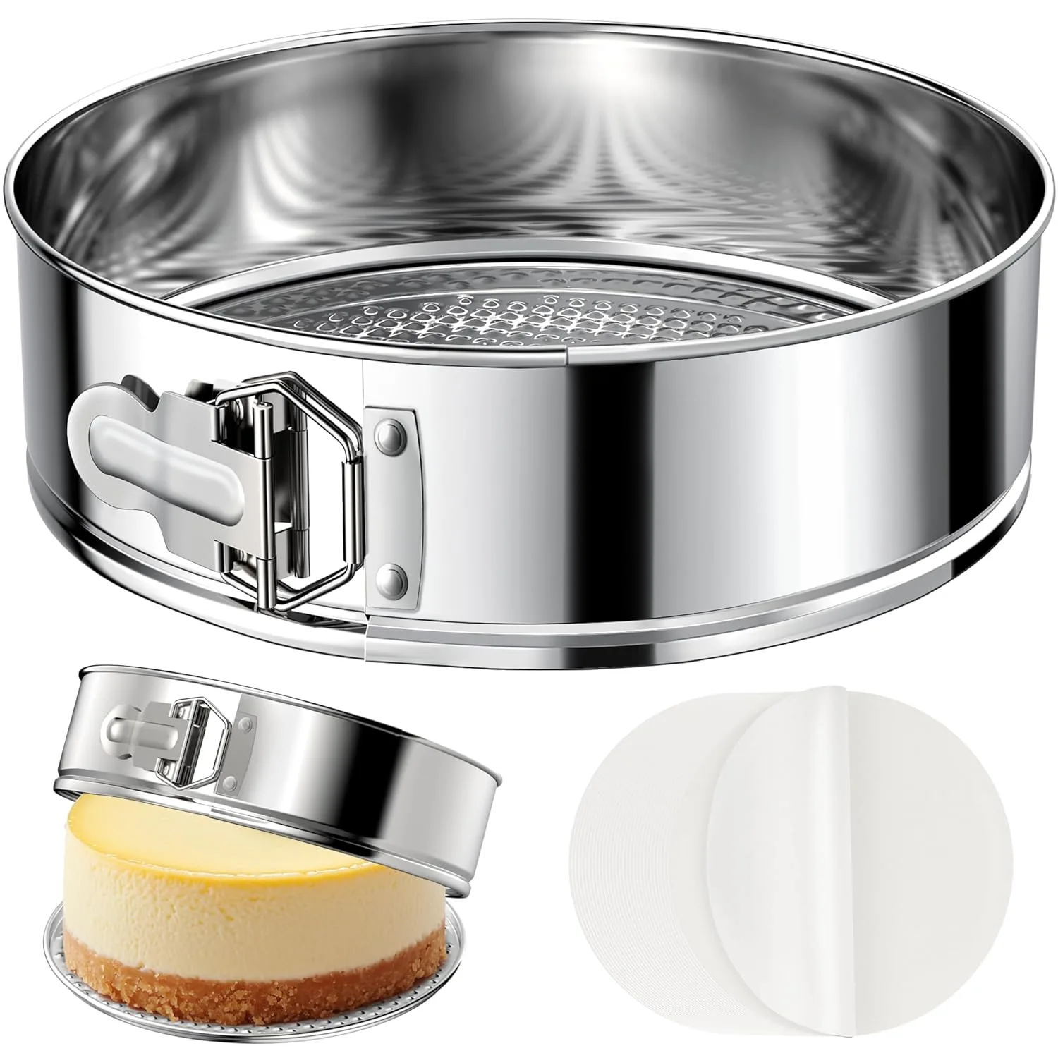 stainless steel springform pan 1