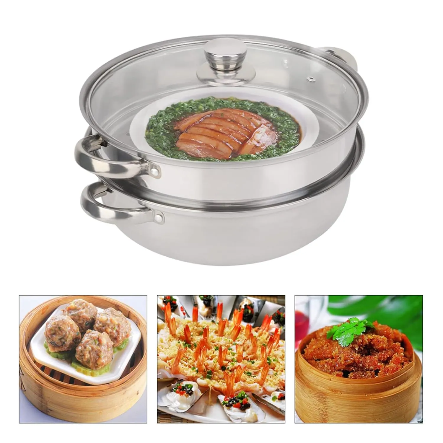 stainless steel steamer pot 2
