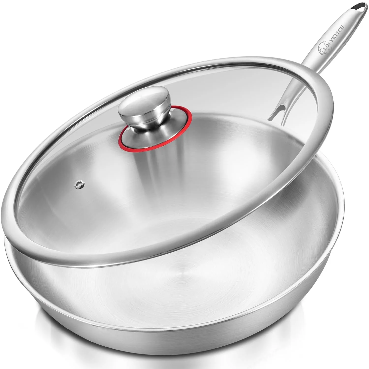 stainless steel wok pan 1