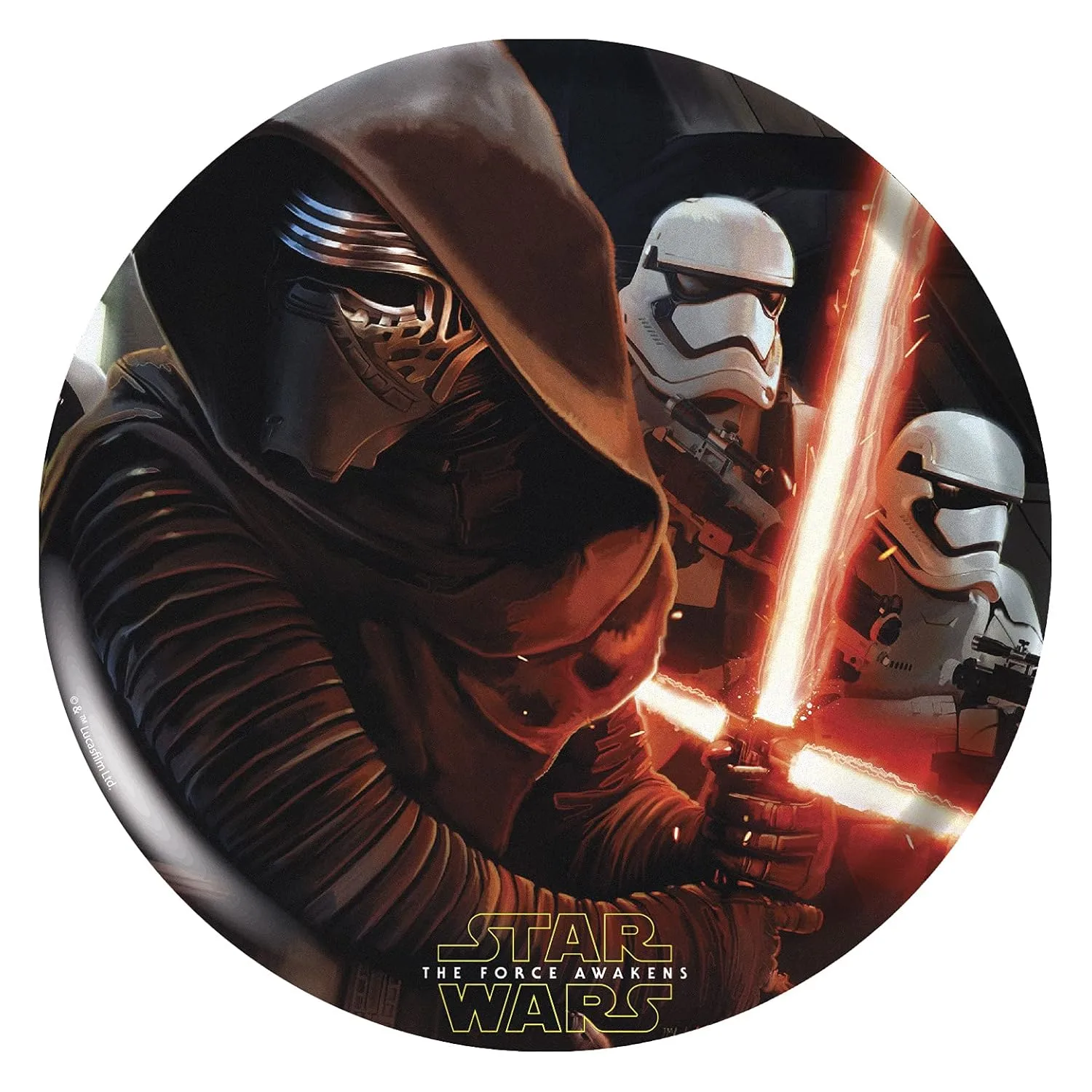 star wars melamine plate 1
