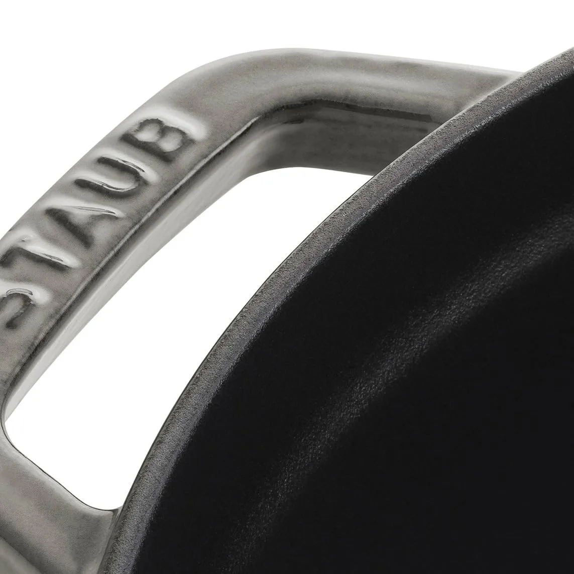 staub cocotte round graphite 2