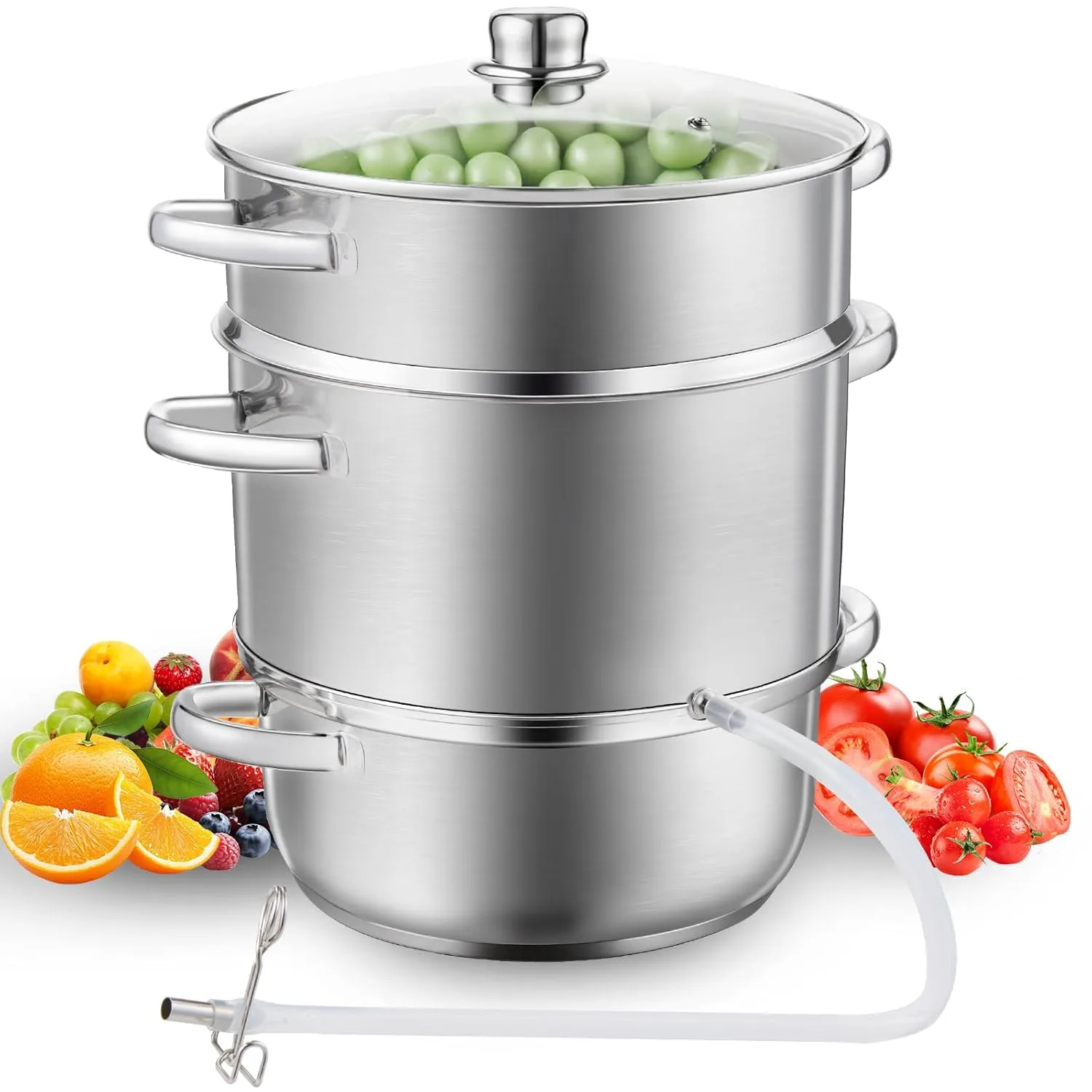 steam juicer stainless steel 1