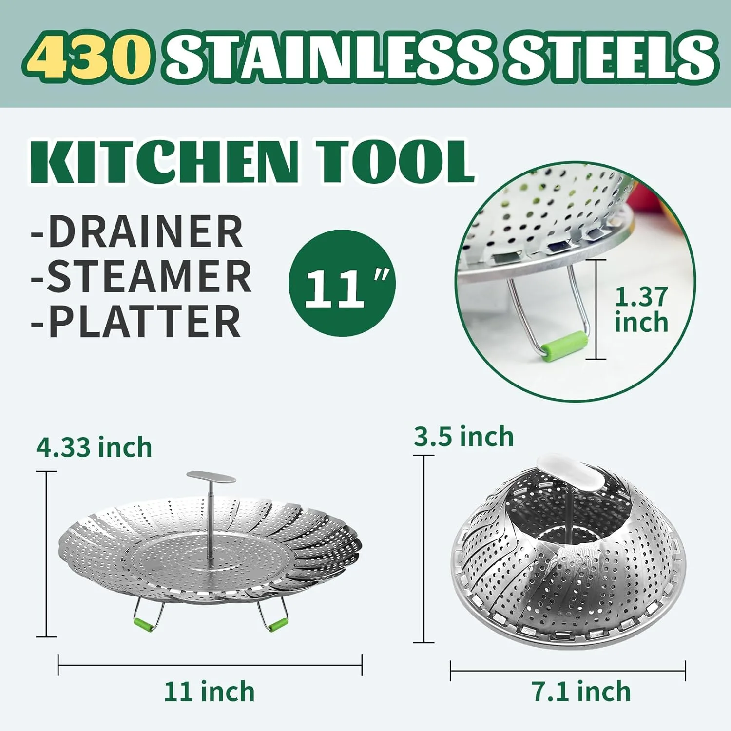 steamer basket stainless 2