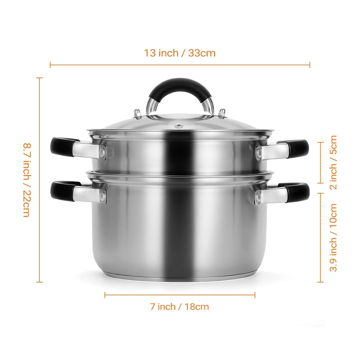 steamer cooking stainless steel 2