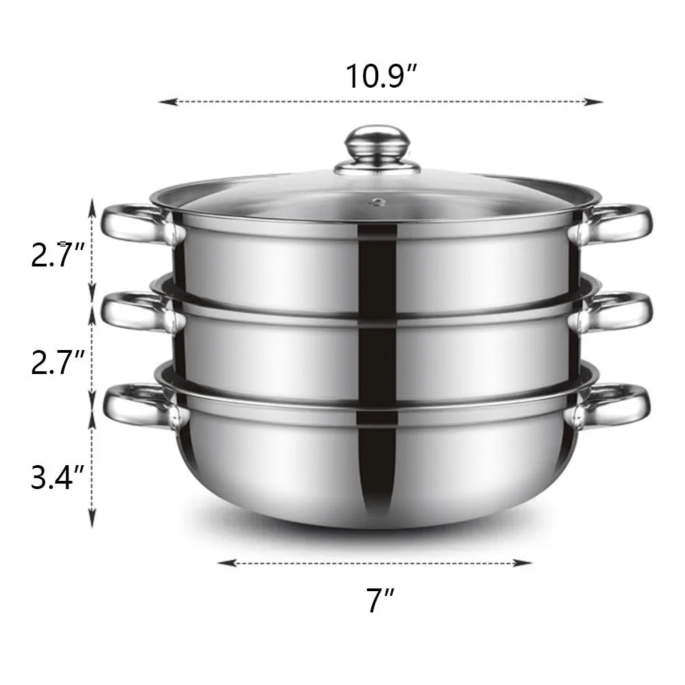 steamer pot cooking stainless 2