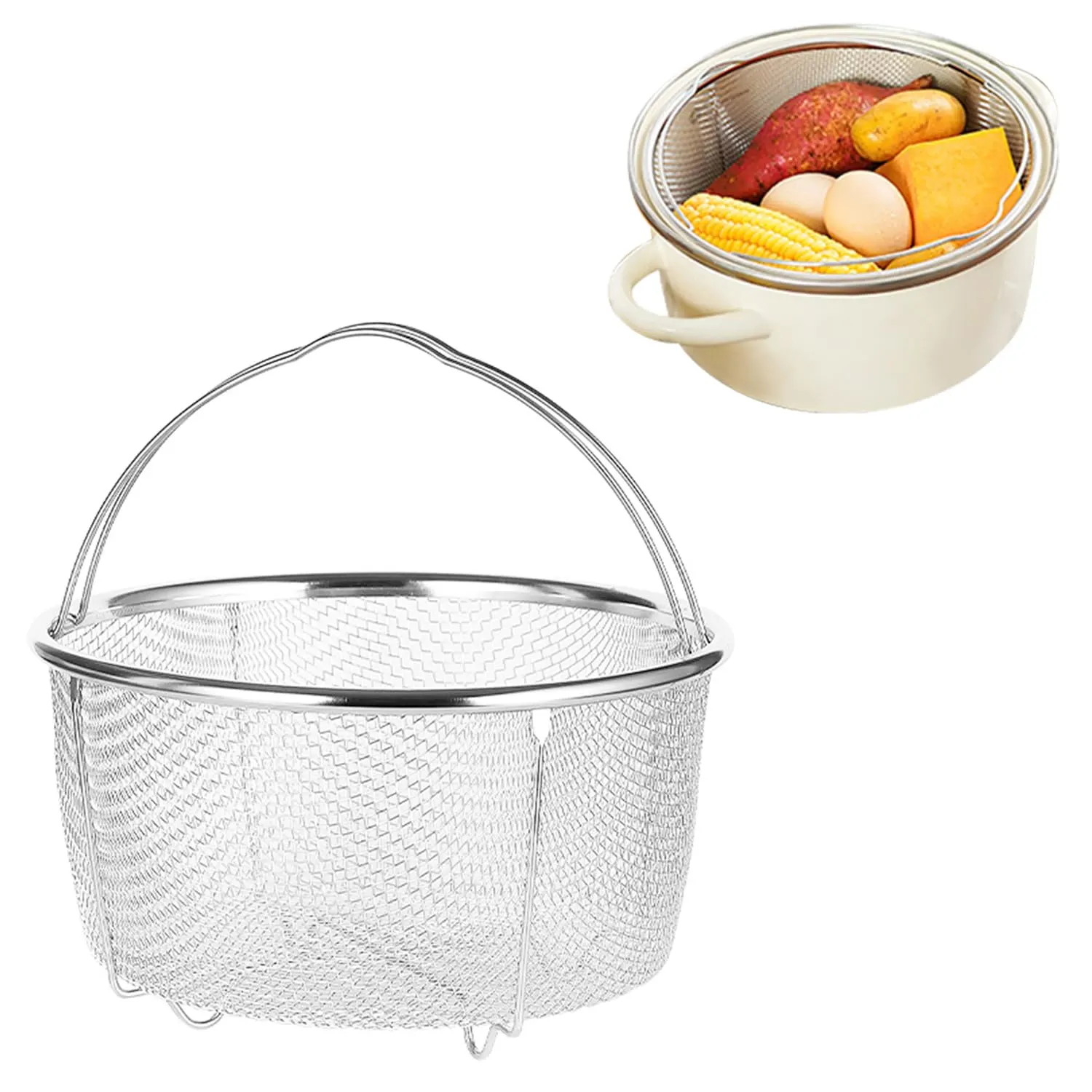 steaming basket stainless 1