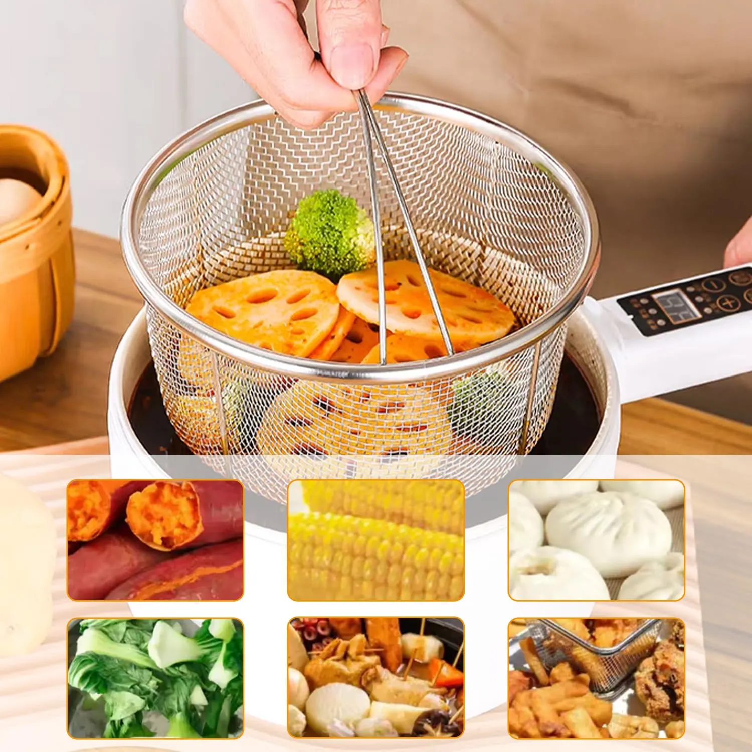 steaming basket stainless 2
