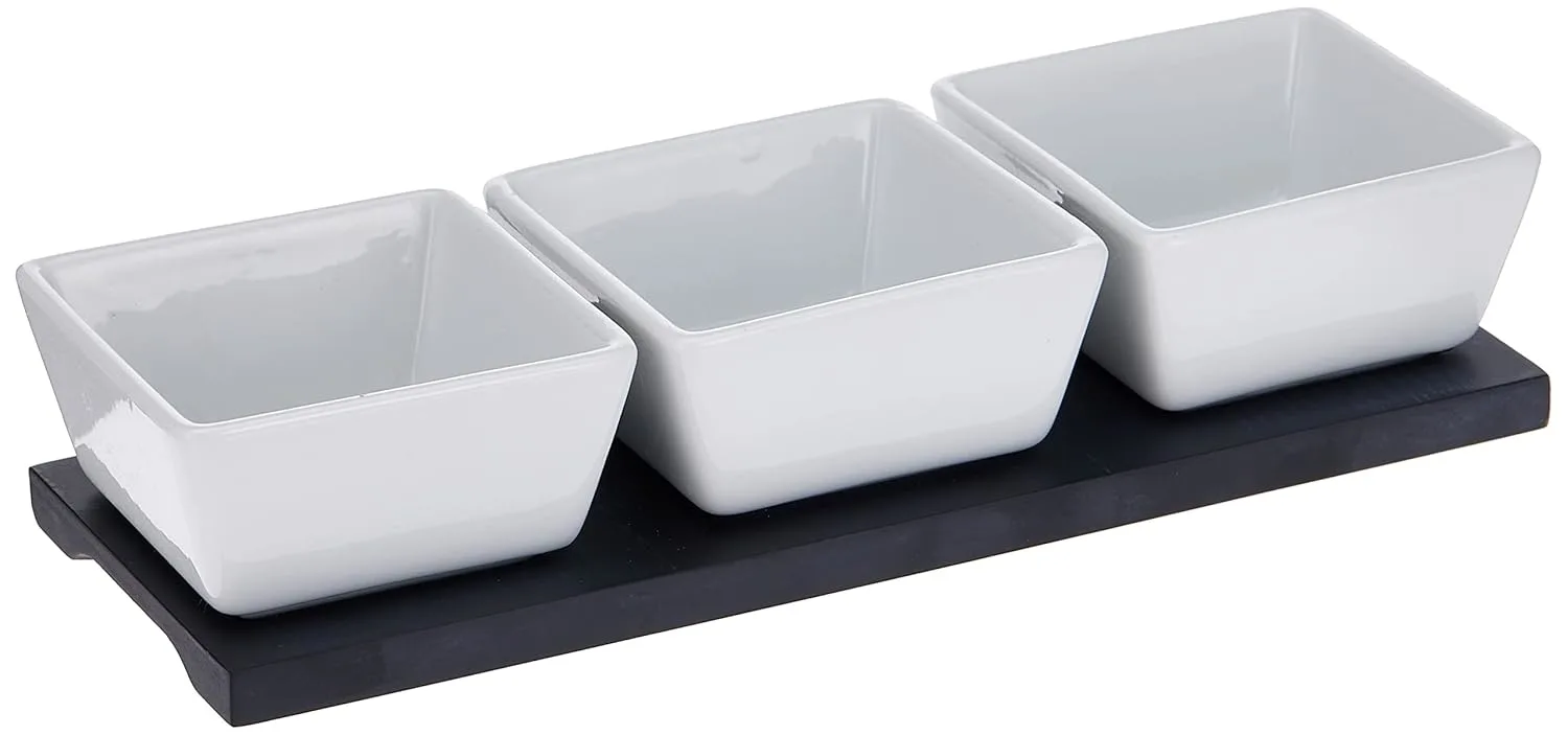 steel snack bowls grey 1