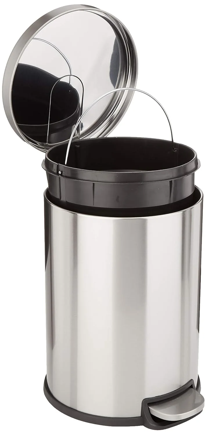 steel step trash can 1