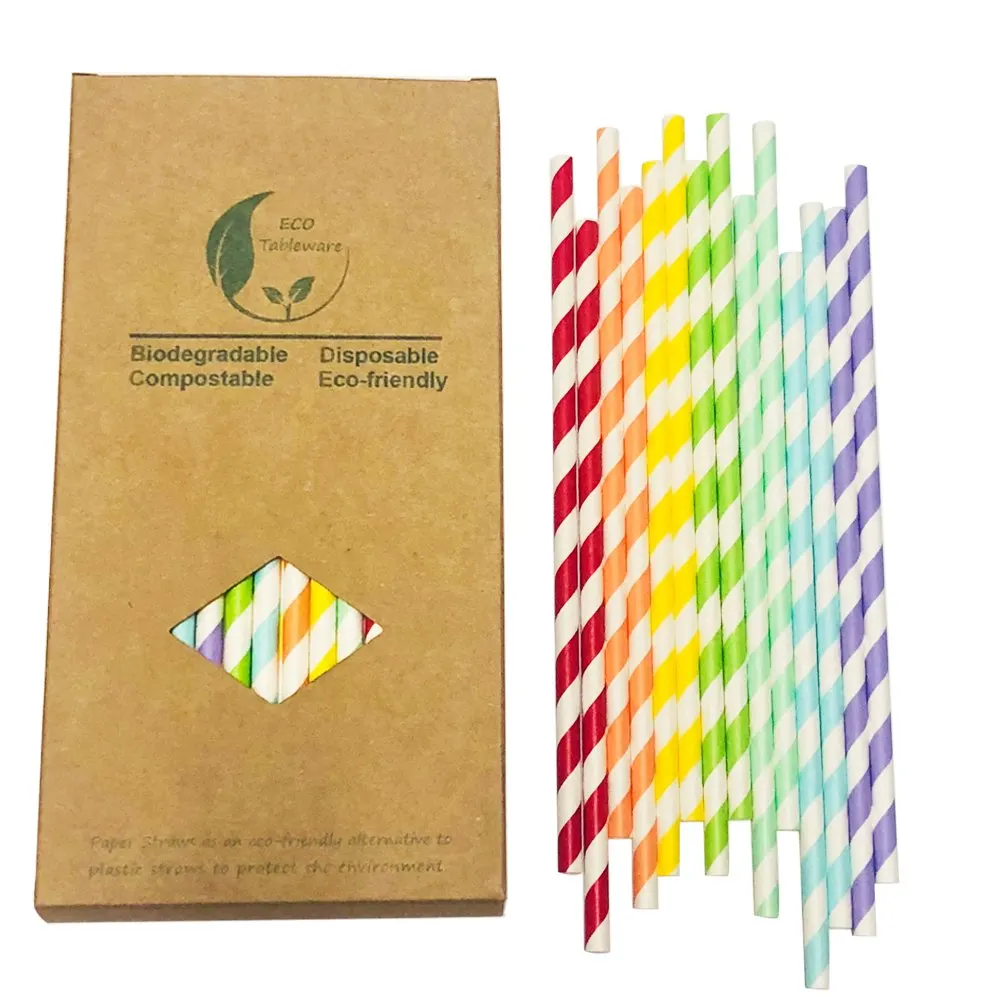 striped paper straws 1