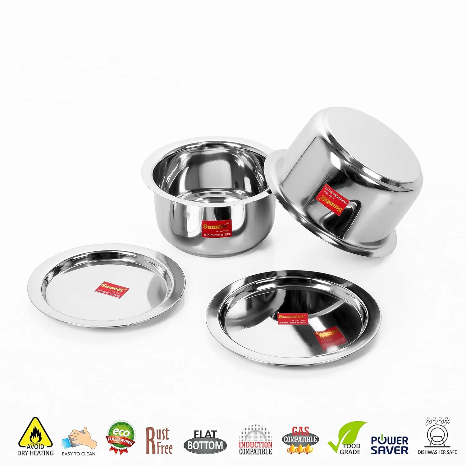 sumeet steel tope set 2