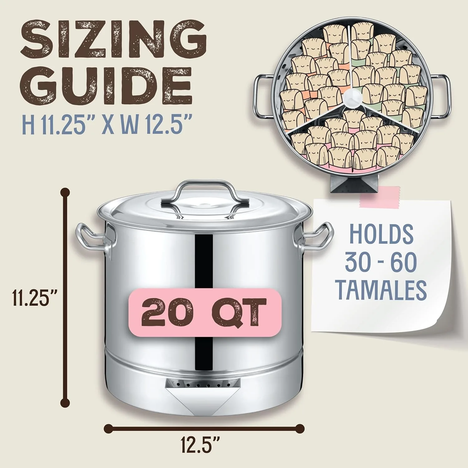 tamale steamer pot 2