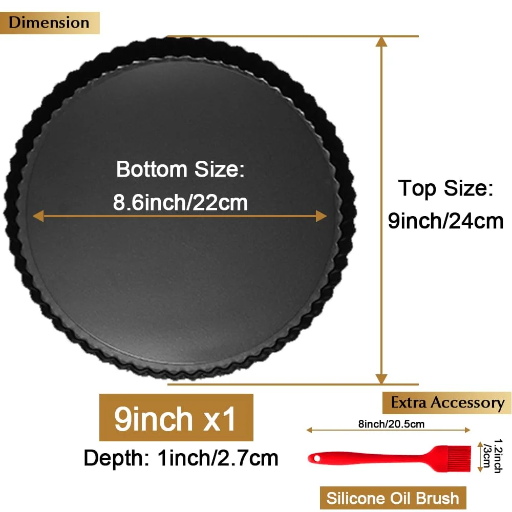 tart pan removable bottom 2