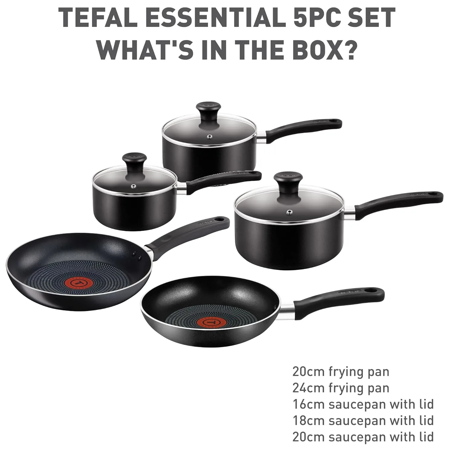 tefal pots pans set 2