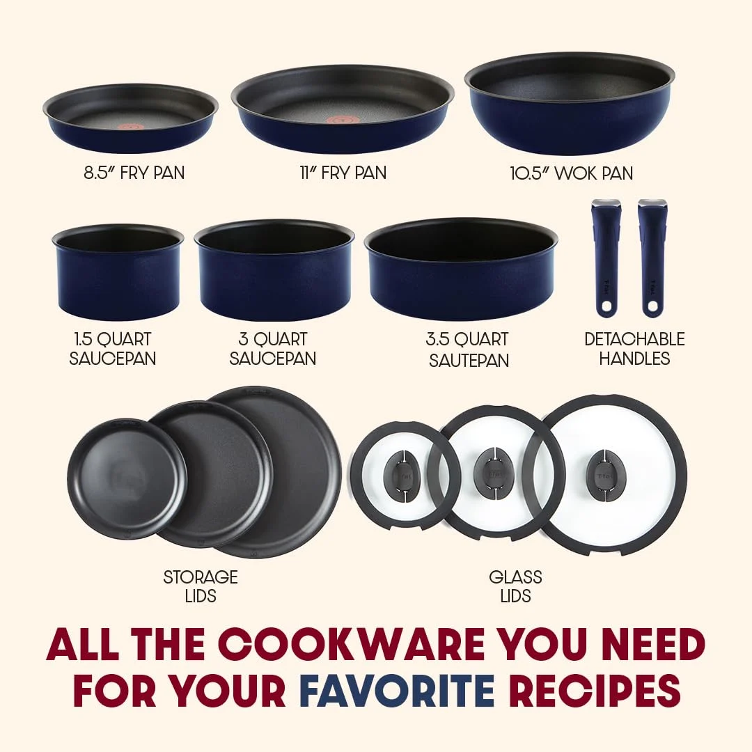 tfal ingenio cookware set 2