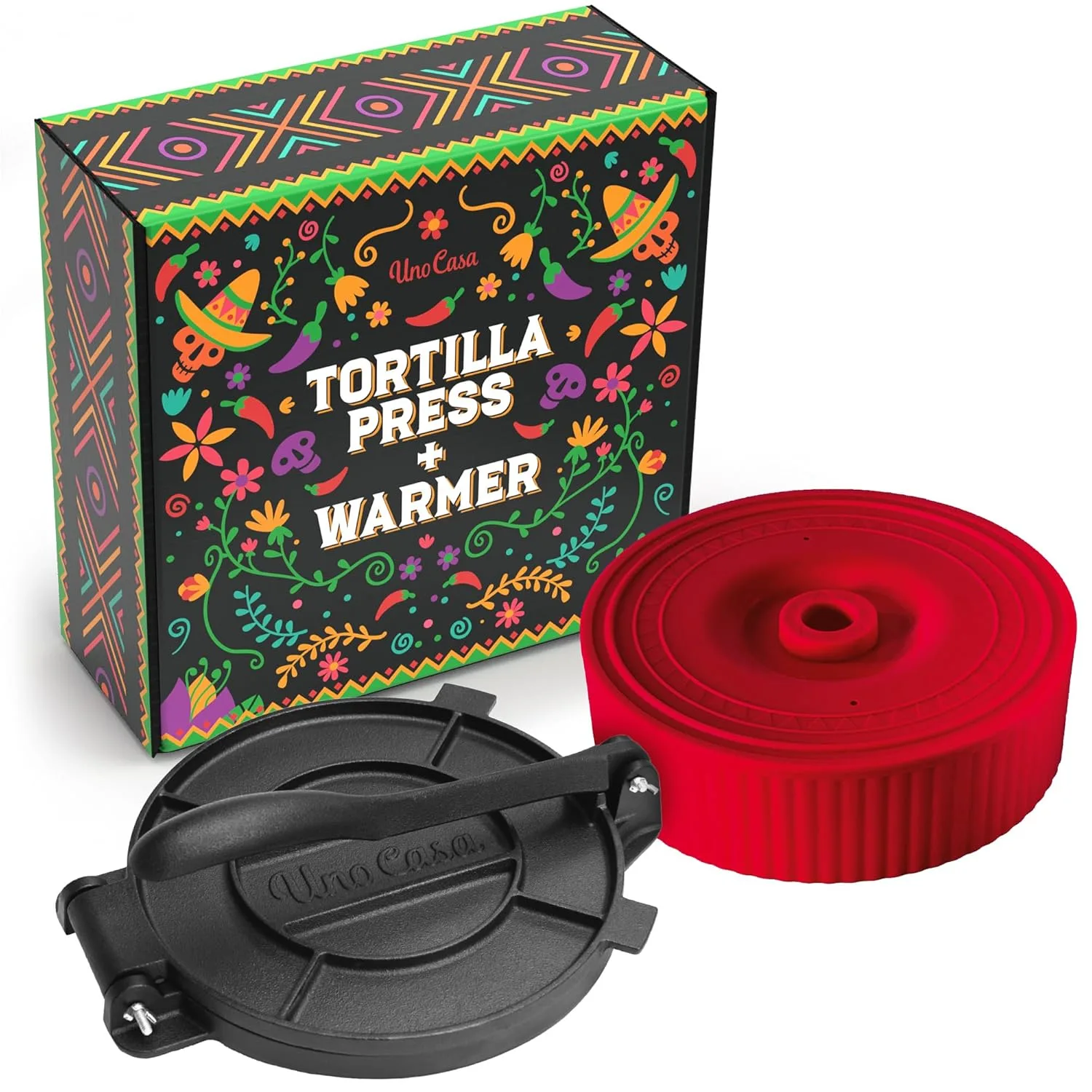 tortilla press warmer set 1
