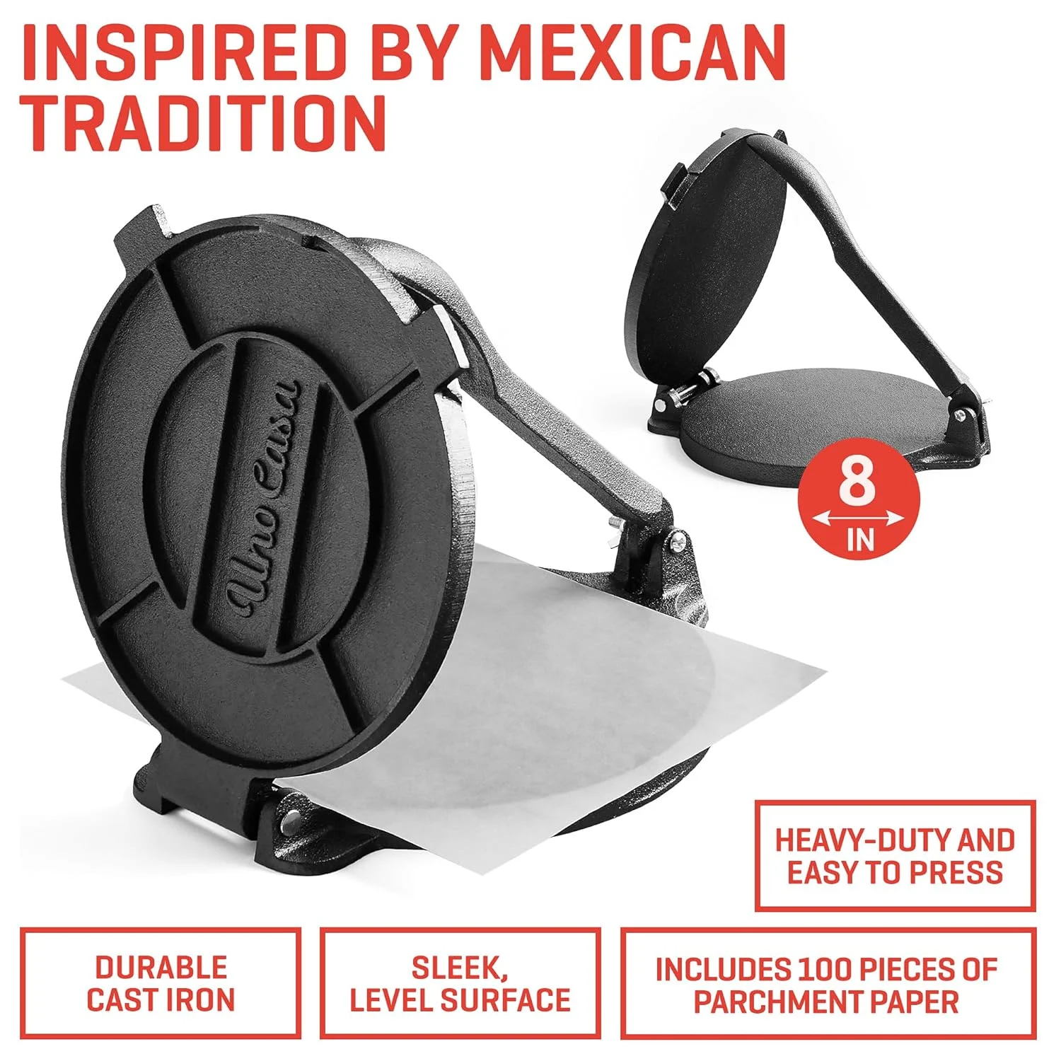 tortilla press warmer set 2