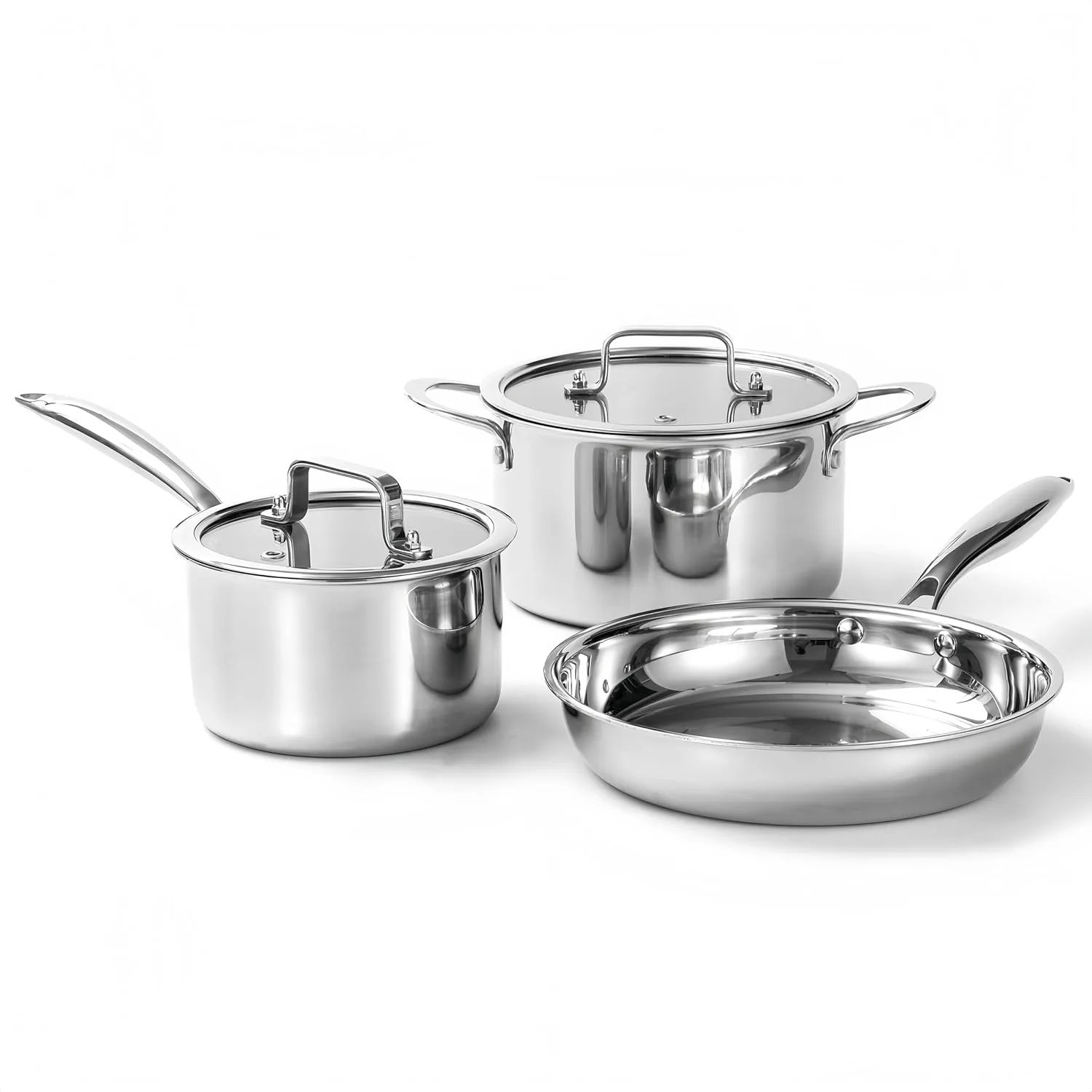 tri ply cookware set 1