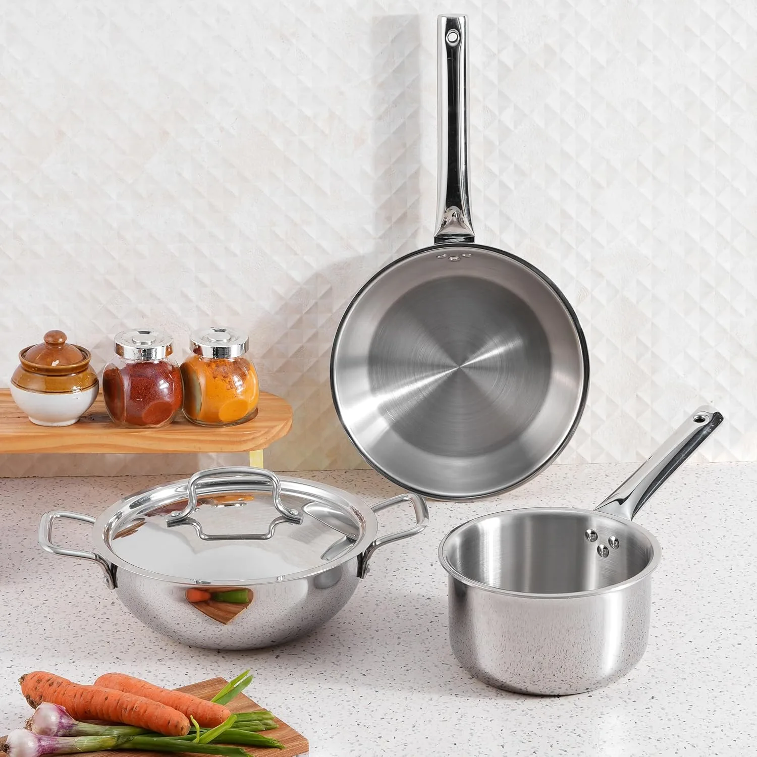triply stainless steel cookware 2