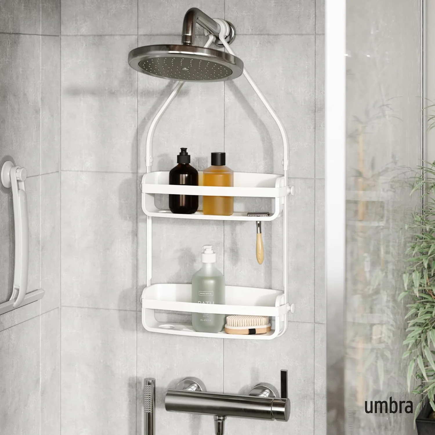 umbra flex shower caddy 2