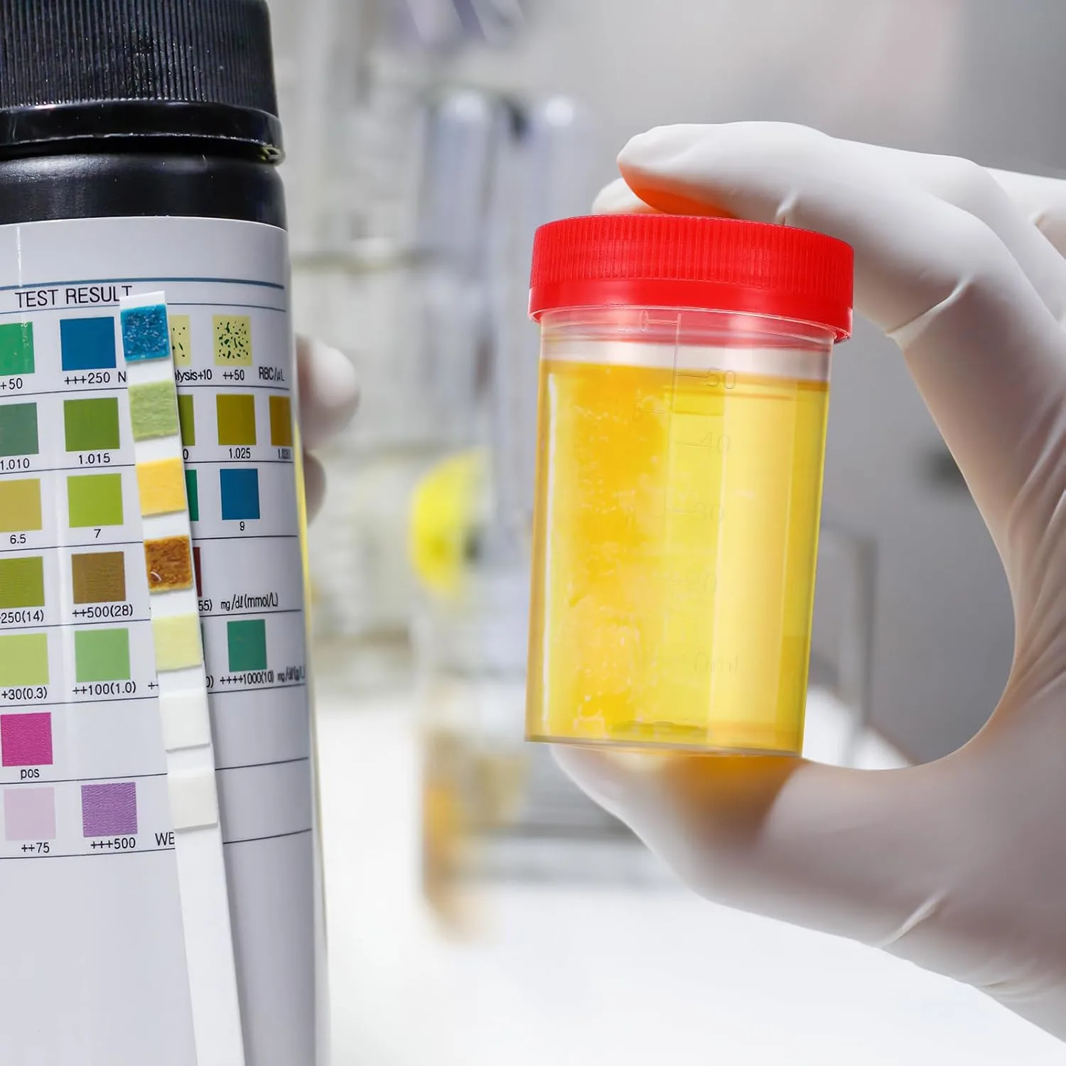 urine sample cups lid 2
