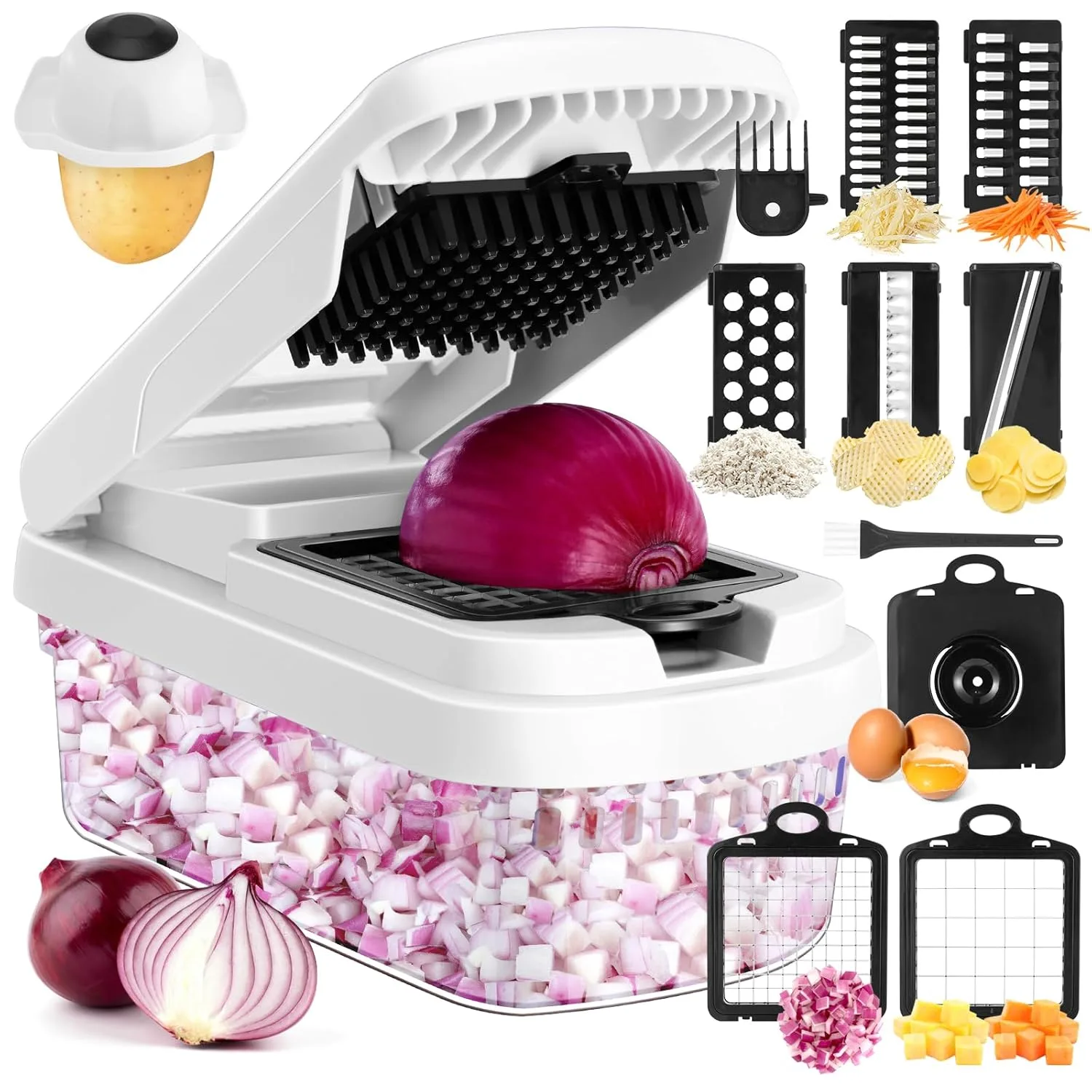 vegetable chopper food cutter 1
