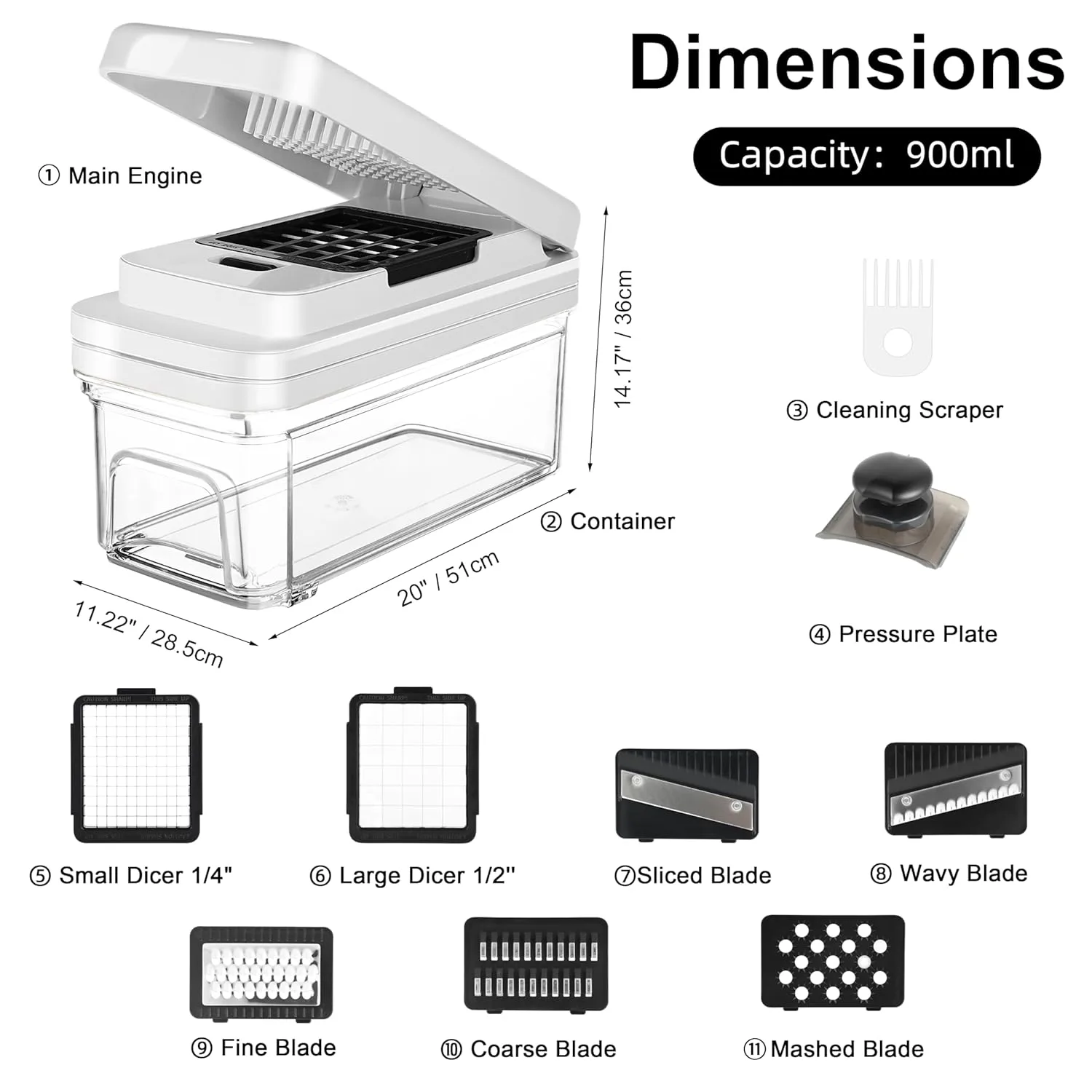 vegetable chopper food slicer 2