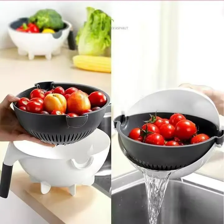 vegetable cutter drain basket 2