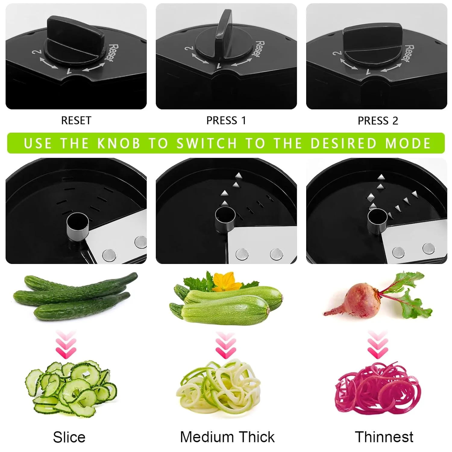 vegetable spiralizer noodle 2