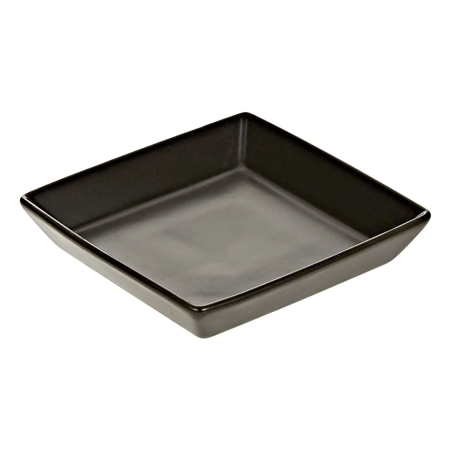 verona black square plate 1