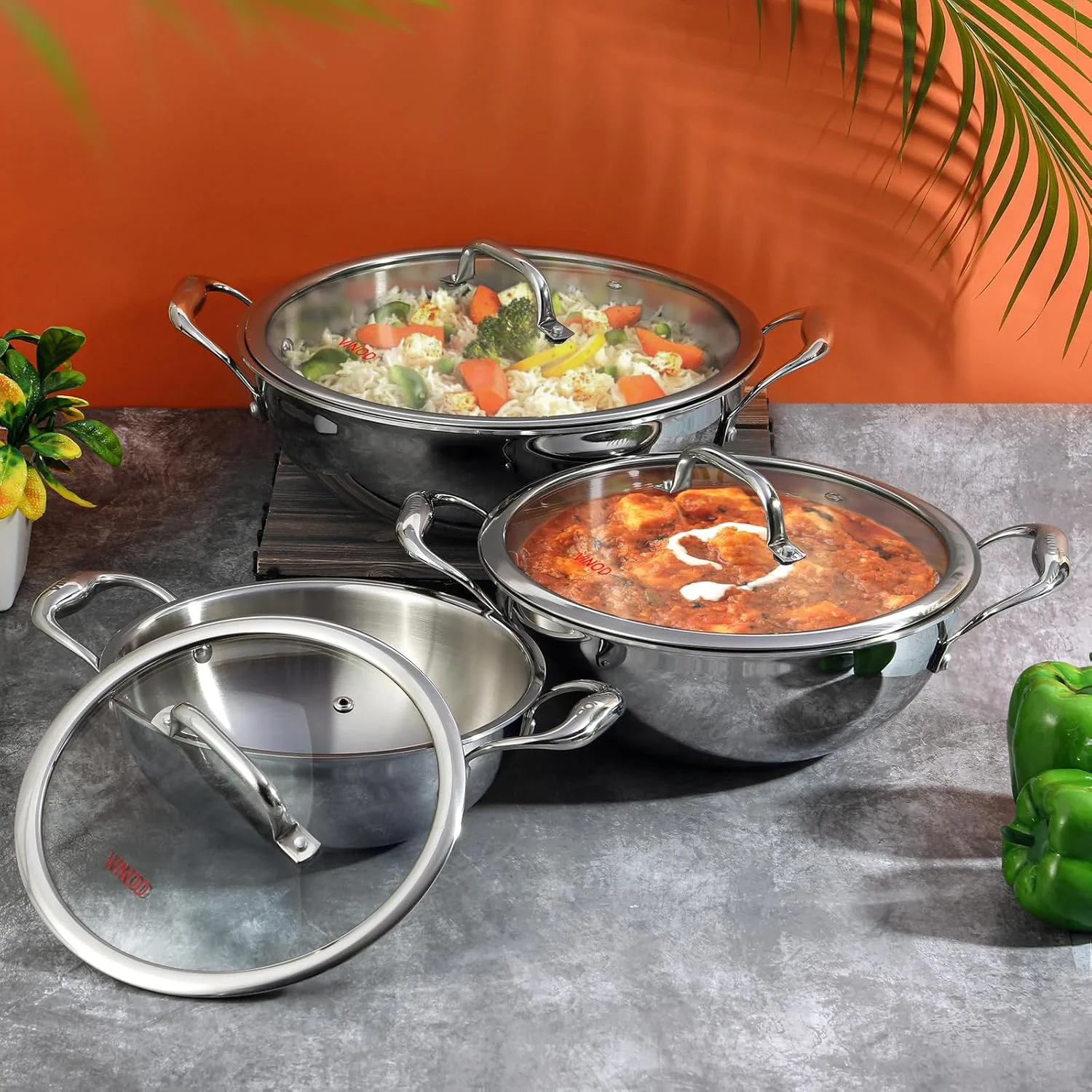 vinod platinum kadai steel 2