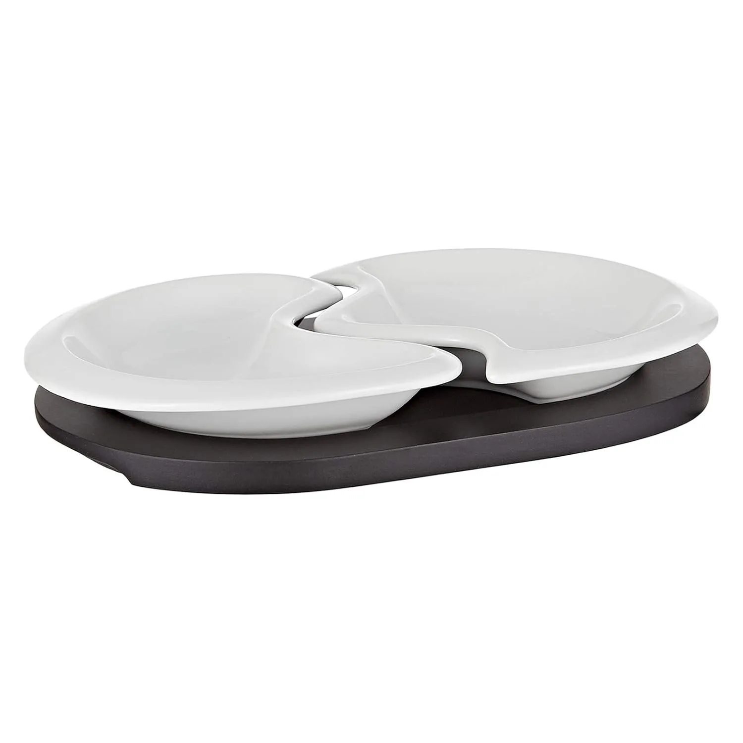 white snack bowls tray 1