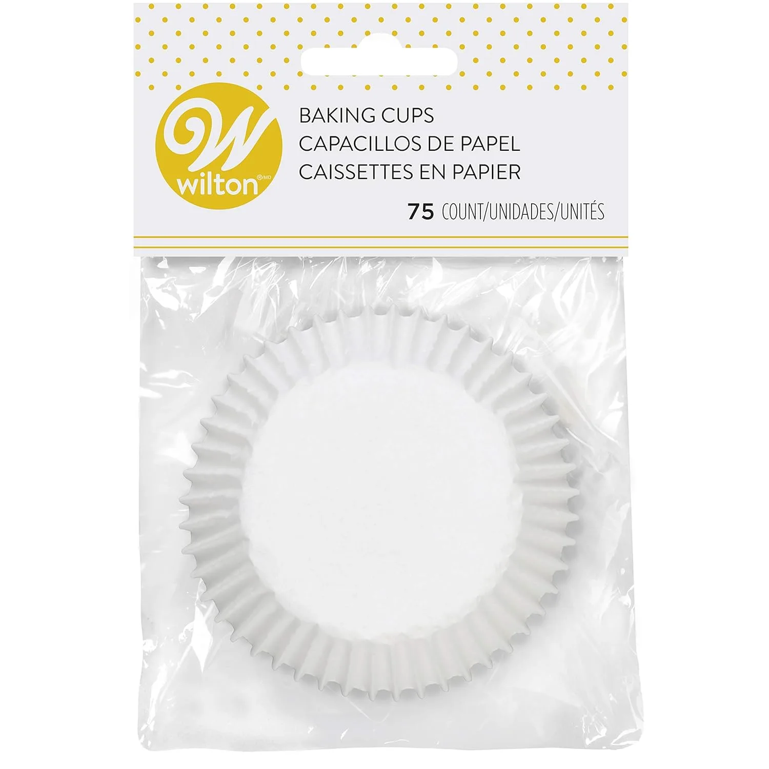 wilton white baking cups 1