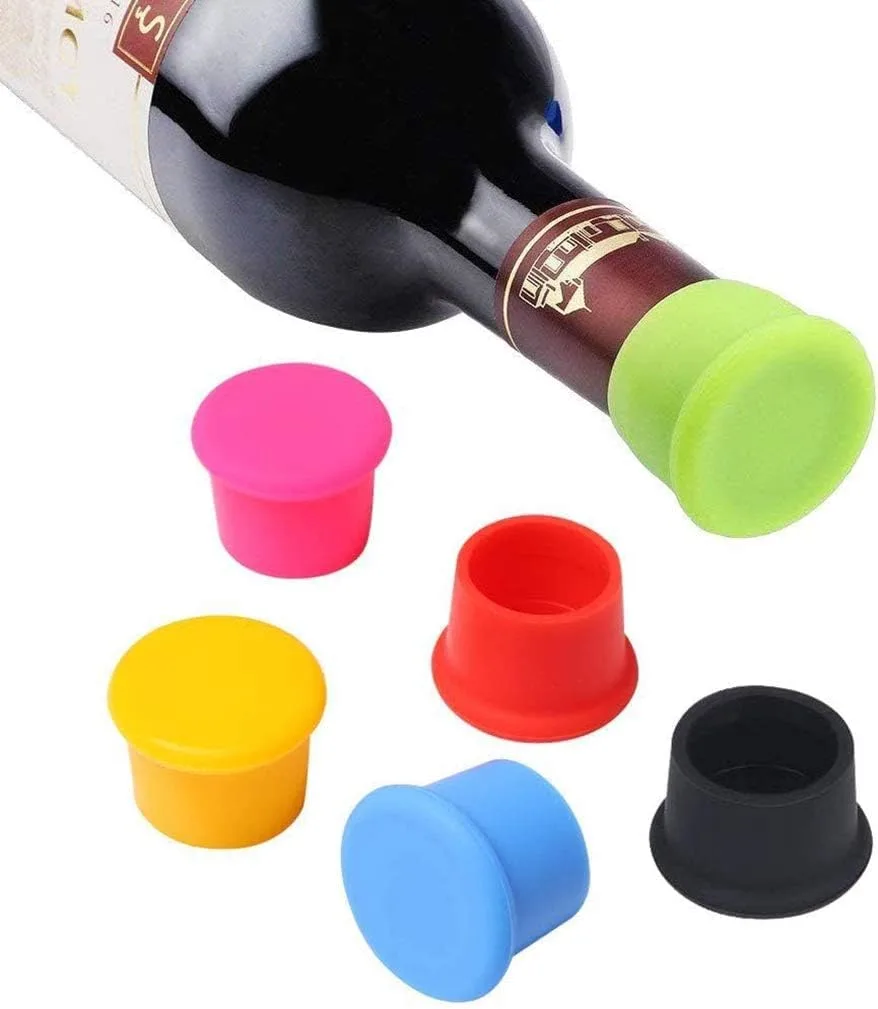 wine bottle stoppers silicone 1