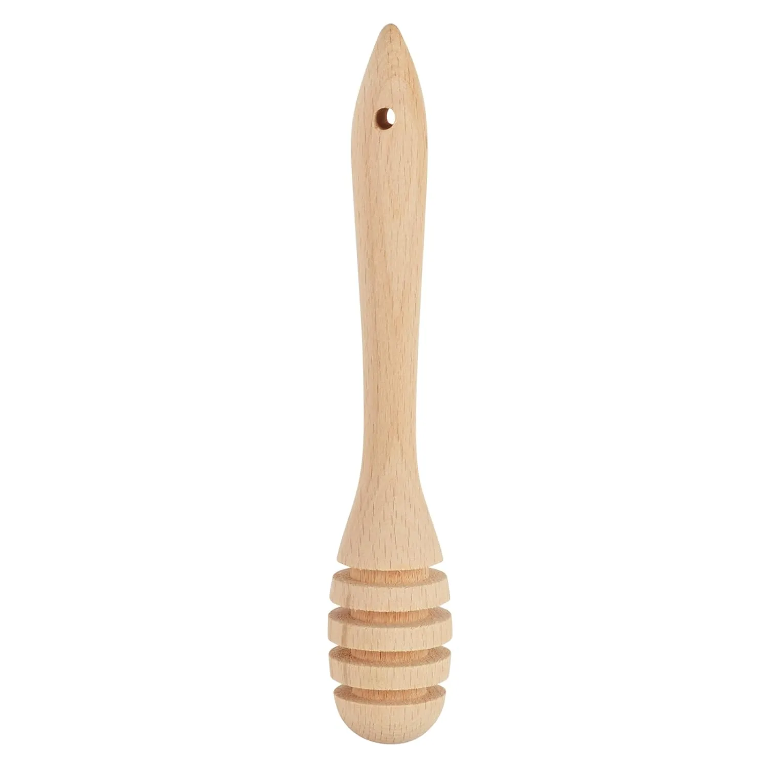 wood honey dipper 2