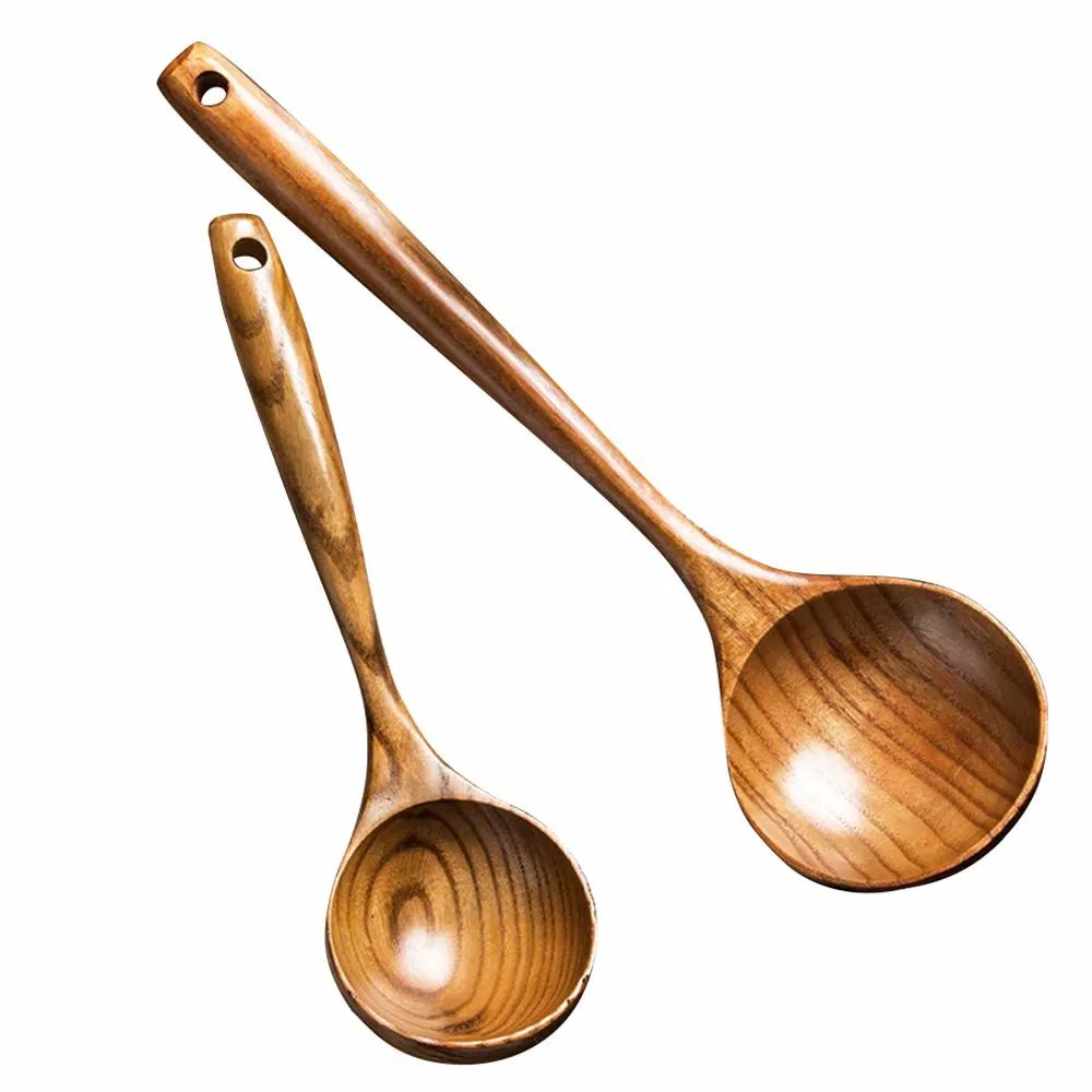 wooden spoons ladle set 1