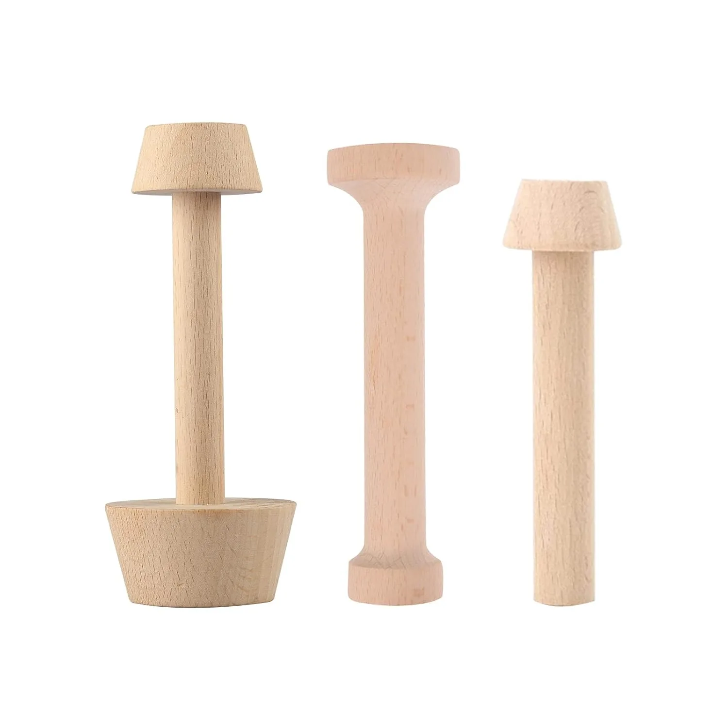 wooden tart tamper set 1